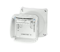 kf-0604-g HENSEL KF Series Grey Polycarbonate Terminal Box, IP66, IP67, 5 Terminals, 77 x 130 x 130mm