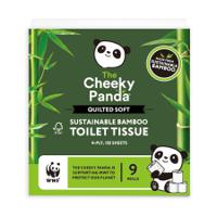 quiltoilt9x5 The Cheeky Panda Ltd 9 rolls of 155 Sheets Paper Hand Towels, 4 ply