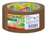 58154-00000-01 Tesa TESAPACK Brown Packing Tape, 66mm x 50mm