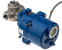 799-8834 RS PRO 24 V, 110 V, 220 V 3 port Motorised Valve, Ball Valve type , 1/2in Pipe Size, 1000 psi