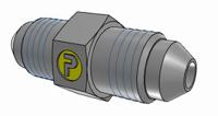 4hmtxs Parker UNF 7/16-20 Male to UNF 7/16-20 Male, 4HMTXS