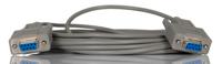 182-8826 RS PRO Female 9 Pin D-sub to Female 9 Pin D-sub Null Modem Cable, 5m PVC