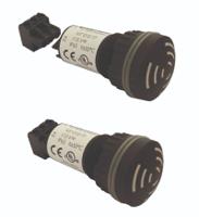 10700060 Werma 60dB Screw Mount Continuous Buzzer, 28 (Dia.) x 61mm, 115V ac Min, 230V ac Max