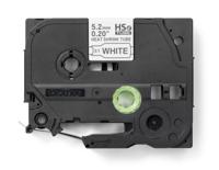 hse211e Brother Heat Shrink Tubing, Black on White 0.8 → 3.1mm Sleeve Dia. x 1.5m Length 3:1 Ratio, HSE Series