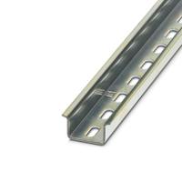 1201730 Phoenix Contact Steel Perforated DIN Rail, 2000mm x 35mm x 15mm