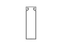 1set411011r0000 PVC Cable Trunking Accessory, 25 x 80mm