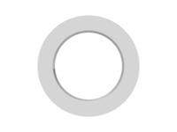 1sng607013r0000 Light Grey UL 94 V2 PA 6 Cable Gland Locknut, M32 Thread