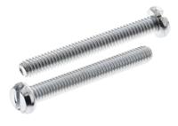 546-6146 RS PRO Slot M2.5  Cheese Head Steel Machine Screws DIN 84 x 20.0mm