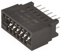 7-5530843-5 TE Connectivity Female Backplane Connector, Through Hole Mount, 12-Contacts, 2.54mm Pitch, 2-Row, Solder Termination