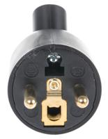 0-504-28 Legrand French Mains Connector, 16A Black, Cable Mount Polymer, 250 V