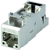 j00029a2001 Telegartner AMJ-S Series Plug Ethernet Connector, Keystone Mount, Cat6a 1 Port 1 -Way