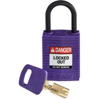 150186 Brady LOTO-100 Key Weatherproof Nylon, Plastic Padlock, 4.72mm Shackle, 32.00mm Body