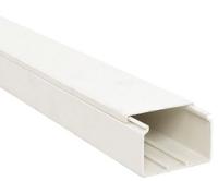 16520 Planet-Wattohm Viadis White Industrial Trunking - Closed Slot, W150 mm x D60mm, L2m, PVC