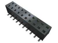 mms-102-01-l-dv Samtec MMS Series Straight Through Hole Mount PCB Socket, 4-Contact, 2-Row, 2mm Pitch, Solder Termination