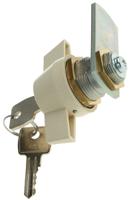 b90-03-455e Euro-Locks a Lowe & Fletcher group Company Camlock, 13.2mm Panel-to-Tongue, 22.3 x 19.2mm Cutout, Key Unlock