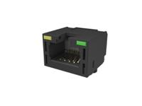 rje3c1880412 Amphenol Communications Solutions RJE3C18804 Series Female Ethernet Connector, Surface Mount, Cat6a 1 Port 8 -Way