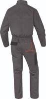 m2cz3gopt Delta Plus Black/Green/White/Yellow Reusable Overall, S