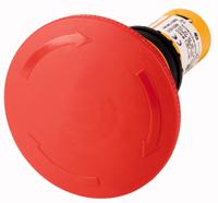 121613-c22-pvt60p-k02 Eaton C22-PVT Series Twist Release Emergency Stop Push Button, Panel Mount, 22mm Cutout, 2NC