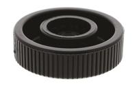 771-695 RS PRO Black Knurled Clamping Knob, M6, Unthreaded Hole