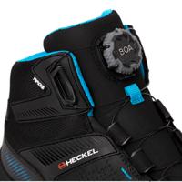 6736344 Heckel MACSOLE® ADVENTURE 3.0 Black, Blue Composite Toe Capped Men's Ankle Safety Boots, UK 10, EU 44