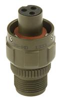97b-3106a-10sl-3s-hd Amphenol Limited, 97B, Brass 3 Way Cable Mount MIL Spec Circular Connector Plug, Socket Contacts,Shell Size 10SL,