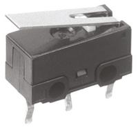 ah146261 Panasonic Hinge Lever Micro Switch, PCB Terminal, 100 mA @ 30 V dc, SP-CO