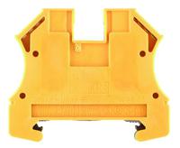 1010300000 Weidmuller 2-Way WPE 10 Earth Terminal Block, 10mm², 16 → 6 AWG Wire, Screw Down, Wemid Housing, ATEX
