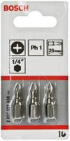 2607001508 Bosch Phillips Screwdriver Bit, PH1 Tip