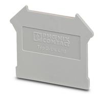 3003023 Phoenix Contact D-UK 4/10-NS 35 Series End Cover for Use with DIN Rail Terminal Blocks