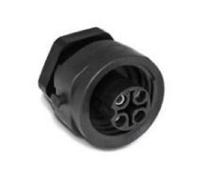 c01610n00381012 Amphenol Industrial Circular Connector, 3 Contacts, Panel, Standard Connector, Socket, Female, IP67, Ecomate M Series