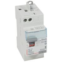 411644 Legrand RCCB, 40A, 2 Pole, 30mA, Type F, 230V