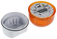 psc-0060 Klaxon Sounder Beacon, 110 → 230 V ac, IP65, Base Mount, 102dB at 1 Metre