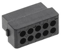 m80-8881005 HARWIN Datamate Connector Kit Containing 10 way DIL Female Shell, Crimps