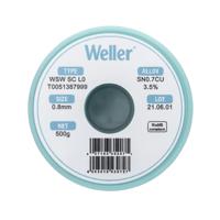 t0051387999 Weller Wire, 0.8mm Lead Free Solder, 228°C Melting Point