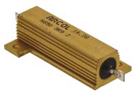 hs50-3r9-j Arcol, 3.9Ω 50W Wire Wound Chassis Mount Resistor HS50 3R9 J ±5%
