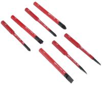 41233 Wiha Driver Bit Set 9 Pieces, Phillips, Pozidriv, Slotted