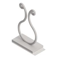 klb-350a4-rt Essentra Natural Nylon Twisted link base, 7.6 → 10.2mm Max. Bundle