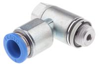 grlz-18-qs-8-d Festo GRLZ Series Tube Flow Regulator, 8mm Tube Inlet Port x G 1/8 Male Outlet Port, 193159