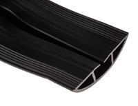 865-9543 RS PRO 1.83m Black Cable Cover in PVC, 22mm Inside dia.