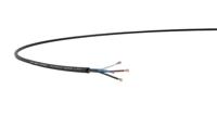 7038900 Lapp UNITRONIC SENSOR LifYY Control Cable, 3 Cores, 0.27 mm² CSA 22 AWG, Unscreened, 50 m, Black Polyvinyl Chloride