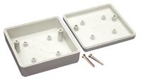 1593jgy Hammond 1593 Grey ABS Enclosure, 66 x 66 x 28mm