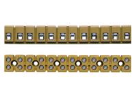 0243520000 Weidmuller MK Series Terminal Strip, 24A, 22 → 12 AWG Wire, Screw Termination