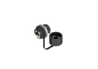 17-150014 CONEC 17 Series Single-Port RJ45 Receptacle Assembly Kit, Cat6a, Shielded