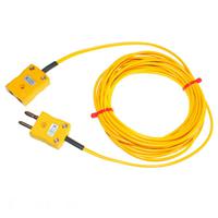 231-8471 RS PRO Type K Thermocouple Cable/Wire Extension Lead, 3m, Unscreened, PVC Insulation, +105°C Max, 7/0.2mm