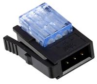 37103-a165-00e-mb 3M 3-Way IDC Connector Plug for Cable Mount, 1-Row