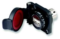 usbf21gscc Amphenol Socapex Straight, Flange Mount, Socket Type A 2.0 IP67 USB Connector