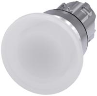 3su1051-1bd60-0aa0 Siemens SIRIUS ACT 3SU10 Series White Momentary Push Button Head, 22mm Cutout, IP66, IP67, IP69K