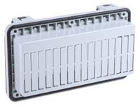 297-1241 RS PRO Grey Polycarbonate IP44 Inspection Window for use with 46277-3, DIN 43880