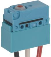 abj261060 Panasonic Pin Plunger Micro Switch, Pre-wired Terminal, 2 A @ 30 V dc, SP-CO, IP67