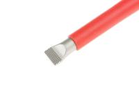 05006140001 Wera Slotted Insulated Screwdriver, 10 mm Tip, 200 mm Blade, VDE/1000V, 112 mm Overall